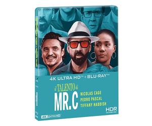 IL TALENTO DI MR. C - CAGE - LIBRETTO - ITA - ENG - STEELBOOK - 4K + BLU-RAY