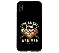 Il talento è arrivato - Giocatore di biliardo con 8 palline Custodia per iPhone XS Max