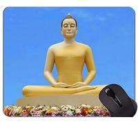 Il tappetino per mouse di gioco di citazioni di vita, Buddha oggi non cammina, dovrà eseguire Tomorrow Mouse Pads