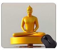Il tappetino per mouse di gioco Life Quotes, Buddha Character è la prima e l'ultima parola del successo