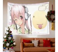 Il tappeto a tema SUPER SONICO è perfetto per ogni tipo di festa, un meraviglioso regalo da appendere, adatto per il soggiorno, la camera da letto, l'ufficio, la decorazione della casa, come arredamen