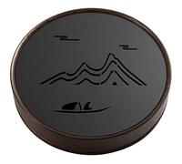 Il tè da kung fu, Kung Fu Piccolo vassoio da tè Vassoio Tipo di contenitore for acqua Tazza Piatto Stile tradizionale cinese(25 * 25 * 5.2cm)