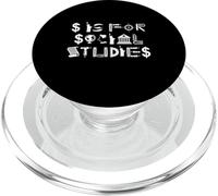 Il team di insegnanti di storia S è per l'insegnante di studi sociali PopSockets PopGrip per MagSafe