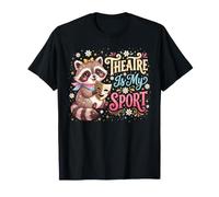 Il teatro è Il Mio Sport Attore tespico Teatro Musicale Attrice Maglietta