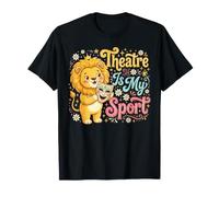 Il teatro è Il Mio Sport Attore tespico Teatro Musicale Attrice Maglietta