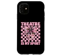 Il teatro è il mio sport Il teatro è il mio teatro comico drammatico sportivo Custodia per iPhone 11