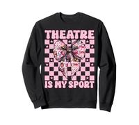 Il teatro è Il Mio Sport Il teatro è Il Mio teatro Comico drammatico Sportivo Felpa