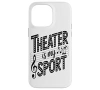 Il Teatro È Il Mio Sport Interprete Teatrale Appassionato Di Custodia per iPhone 14 Pro Max