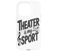 Il Teatro È Il Mio Sport Interprete Teatrale Appassionato Di Custodia per iPhone 15 Pro
