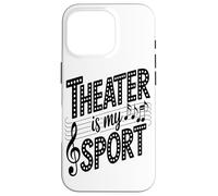Il Teatro È Il Mio Sport Interprete Teatrale Appassionato Di Custodia per iPhone 16 Pro