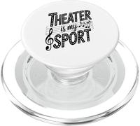 Il Teatro È Il Mio Sport Interprete Teatrale Appassionato Di PopSockets PopGrip per MagSafe