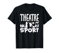 Il teatro è il mio sport Musical Lover Musical Maglietta