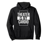 Il teatro è la mia recitazione Cardio Felpa con Cappuccio
