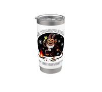 Il tedesco Krampusnacht Be Good o Krampus Night Will Get You Bicchiere termico in acciaio inox doppia parete