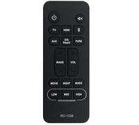 Il telecomando sostituisce RC-1236 for il sistema home theater Sound Bar RC1236 DHT-S216 DHTS216 DHT-S216H DHTS216H