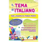 Il tema di italiano per l'esame di terza media. Temi svolti con mappe concettuali e schede di guida alla scrittura