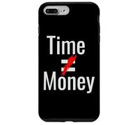 Il tempo non è uguale al denaro cancellato rosso Custodia per iPhone 7 Plus/8 Plus