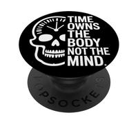 Il Tempo Possiede Il Corpo, Non La Mente. Ispirazione, PopSockets PopGrip Adesivo