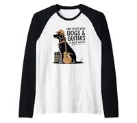 Il Tempo trascorso con Cani e Chitarre Non è mai sprecato dicendo Maglia con Maniche Raglan