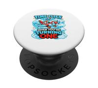 Il tempo vola quando si diverte 1 Volare Carino Compleanno 1st Bday PopSockets PopGrip Adesivo