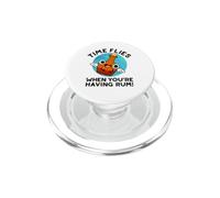 Il tempo vola quando si sta avendo rum bere gioco di parole PopSockets PopGrip per MagSafe