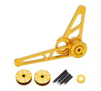 Il tendicatena per bici SIWOTED supporta tendicatena per deragliatore posteriore in lega di alluminio CNC da 1 a 6 velocità (Oro)