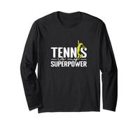 Il Tennis è Il Mio superpotere Maglia a Manica