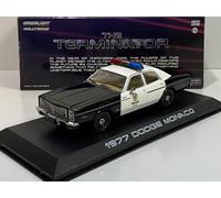 Il Terminator 1977 Dodge Monaco Polizia Metropolitana 1:43 Greenlight 86534