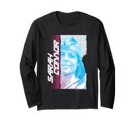 Il Terminator Sarah Connor Linda Hamilton Anni '80 retrò Maglia a Manica