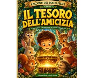 Il Tesoro dell’Amicizia: 15 storie dolci e avventurose sul valore dell’amicizia