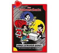 Il tesoro delle note (melodia e accordi) edizione riveduta - canzoni, Schlager, Oldies. Le canzoni più amate per cantare - BOE7913 9783954561841 con clip a forma di cuore