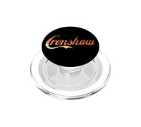 Il testo marrone a strisce unico dice CRENSHAW PopSockets PopGrip per MagSafe
