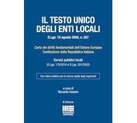 Libri Riccardo Carpino - Testo Unico Degli Enti Locali (D.Lgs. 18 Agosto 2000, N