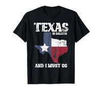 Il Texas Sta Chiamando E Io Devo Andare Texas Maglietta