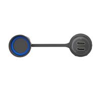 Il tipo C impermeabilizza la compatibilità veloce degli universali dei materiali dell'ABS della trasmissione dell'adattatore 10Gbps del porto due