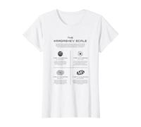 Il Tipo di civiltà energetica della Scienza della Scala Kardashev Maglietta con Stampa Grafica Economica, Donna, Bianco, XS
