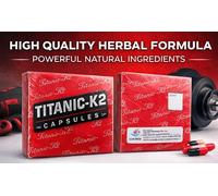 Il Titanicc K2 Power (6 capsule), migliora l'energia, la resistenza, le...