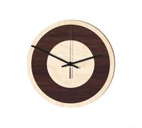 Il tocco culturale di uno stile rustico orologio da parete in legno da 30,5 cm aggiunge carattere al tuo ambiente di vita (C)