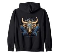 Il Toro è Il Mio Segno Zodiacale astrologia Felpa con Cappuccio