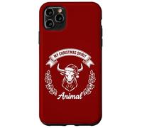 Il toro è il mio spirito natalizio Custodia per iPhone 11 Pro Max