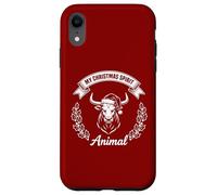Il toro è il mio spirito natalizio Custodia per iPhone XR