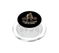 Il tradimento è la ragione della stagione Umorismo Teddy Roosevelt PopSockets PopGrip per MagSafe