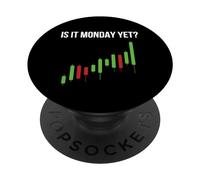 Il trading del mercato azionario è lunedì ancora le opzioni del trader Crypto PopSockets PopGrip Adesivo