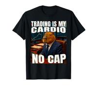Il trading è il mio meme di trading azionario Cardio Capybara No Cap Maglietta