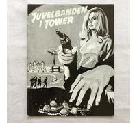 Il traditore Albert Lieven Gary Raymond Vintage 1964 Danish Movie Program
