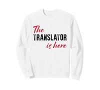 Il traduttore è Qui - Divertente Felpa