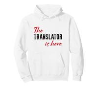 Il traduttore è Qui - Divertente Felpa con Cappuccio