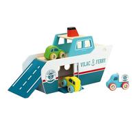 il Traghetto Vilacity Barca in Legno per Bambini Attività Manuale | Formato compatto e robusto | stimola immaginazione e gioco narrativo | fabbricazione solida e durevole | regalo molto ludico