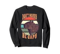 Il Tramonto retrò di Capibara Non preoccupa Gli Amanti degli Felpa