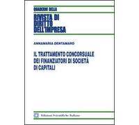Il trattamento concorsuale dei finanziatori di società di capitali